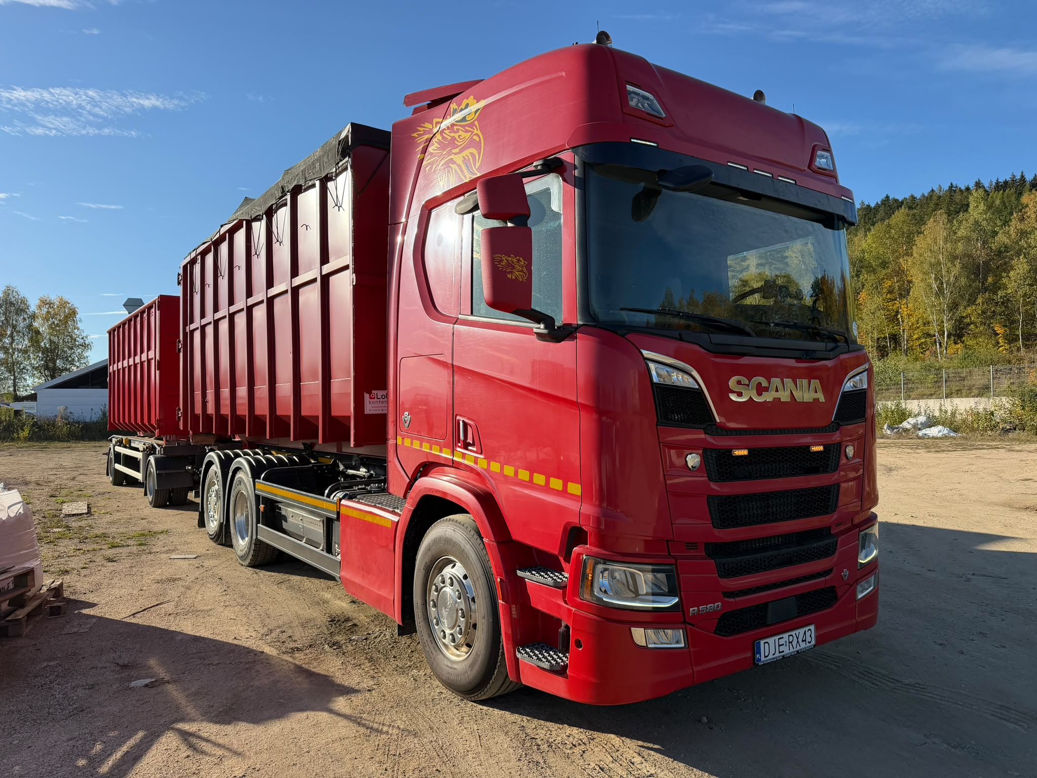 Zestaw transportowy Scania