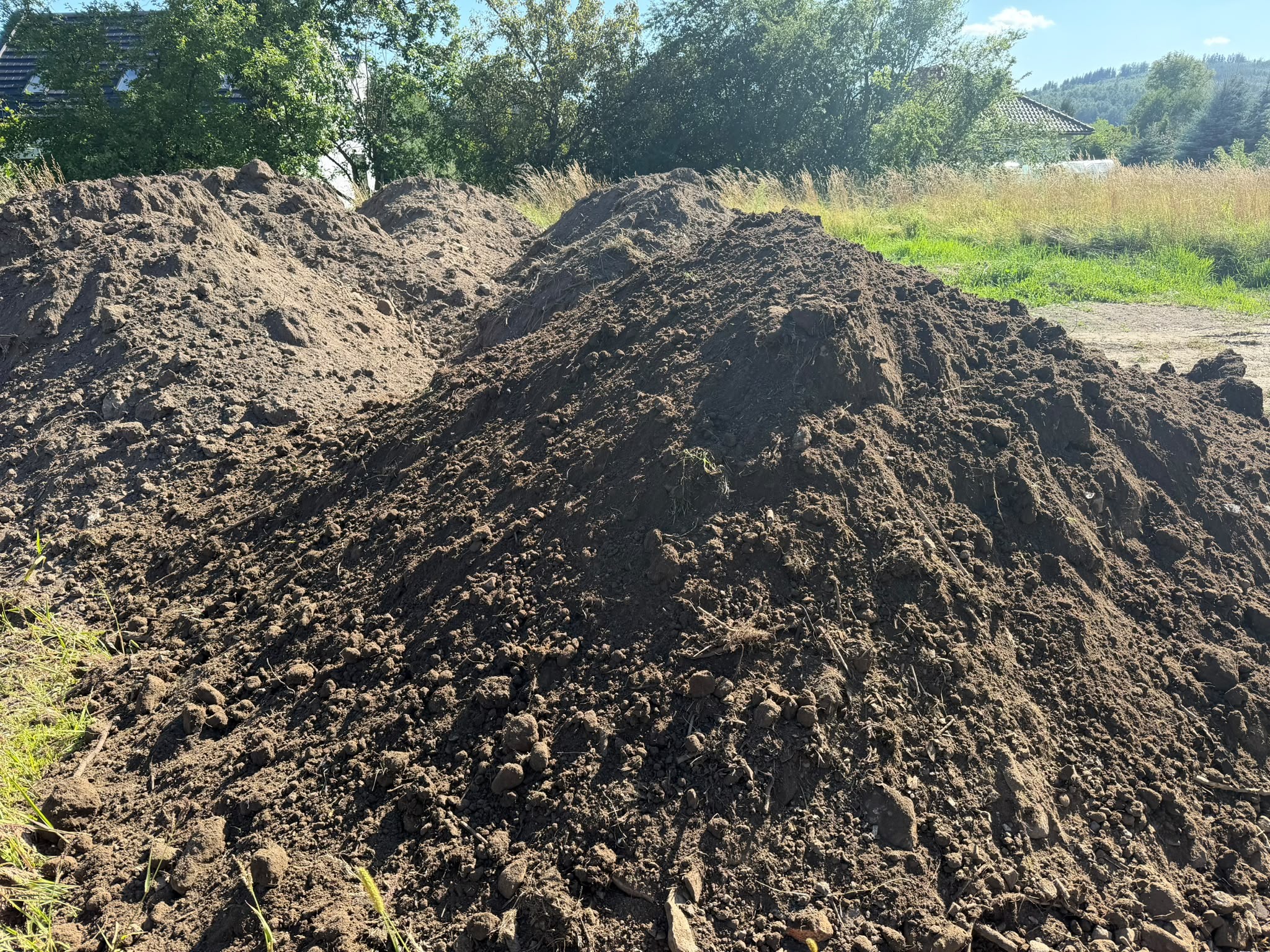Prace związane z porządkowaniem terenu